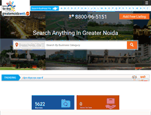 Tablet Screenshot of greaternoidaweb.com